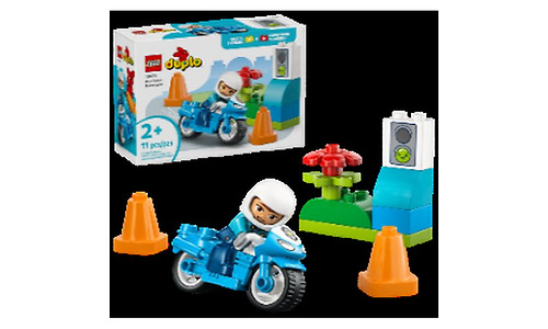 LEGO Constructor DUPLO Town Blue Police Motorcycle