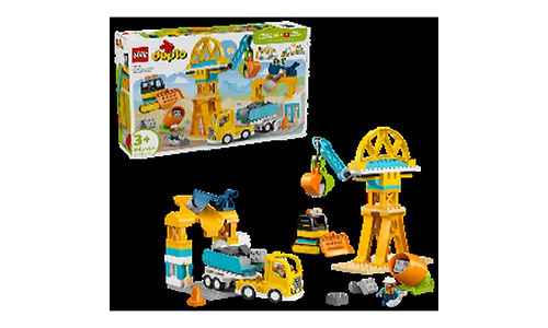 LEGO Constructor DUPLO Town 3 in 1 Construction Site and Vehicles