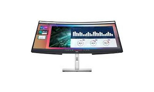 Monitor DELL 34" P3424WEB Video Conferencing Monitor, HDMI, DP, USB-C, RJ-45, MM, IPS, 3440x1440, 21:9, sRGB 99%, CURVED, HAS, Cam, 60Hz