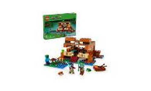 Constructor LEGO Minecraft House in the shape of a frog