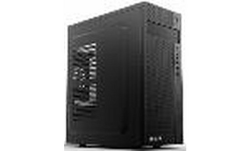 2E Computer case ALFA (E185) MidT,2xUSB2.0,1xUSB3.0, steel (side panel), without PSU, black