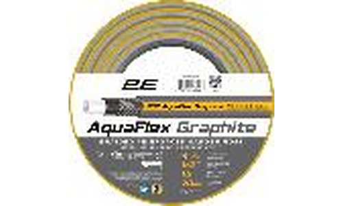 2E Garden hose AquaFlex Graphite 1/2" 20m 4 layers 20bar -10+50°C