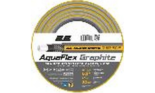 2E Garden hose AquaFlex Graphite 3/4" 30m 4 layers 20bar -10+50°C