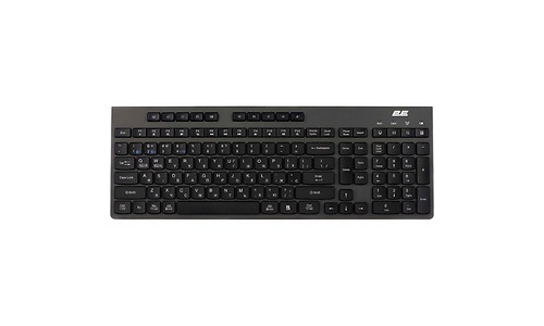 2E Keyboard membrane KS280 120key, WL/BT, EN/UK, silent, black-grey