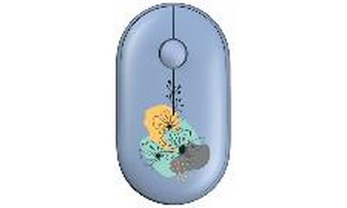 2E Mouse MF300 FLORA:MALLOW Silent WL BT, Blue