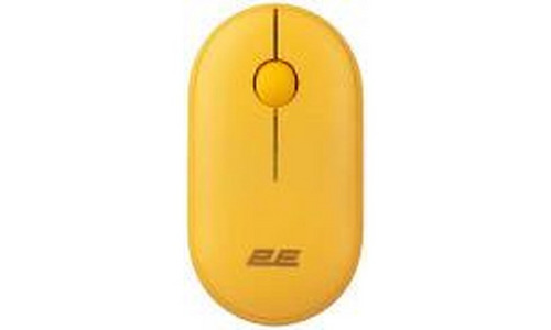 2E Mouse  MF300 Silent, WL/BT, sunny-yellow