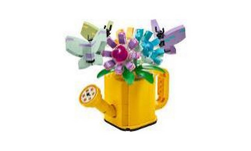 Constructor LEGO Creator Flowers in a watering can