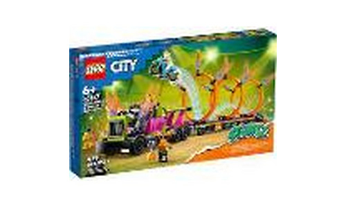 LEGO City Stuntz Stunt Truck & Ring of Fire Challenge