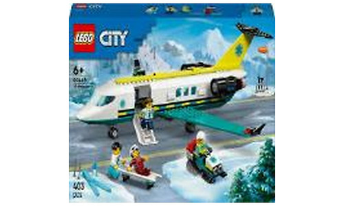 LEGO Constructor City Emergency Air Ambulance Airplane