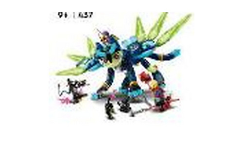 LEGO constructor Zoe and Zian the cat