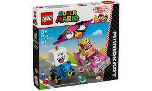 LEGO Constructor Super Mario Mario Kart – Wario та King Boo