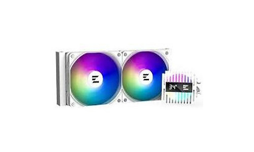 Zalman LCS Alpha 2 A24 ARGB, LGA1700, 1200, 115x, AM5, AM4, TDP 320W, white