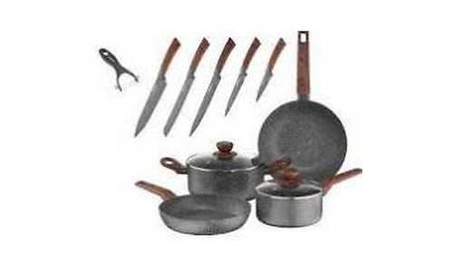 Ardesto 12 pcs set Midori,  stainless steel