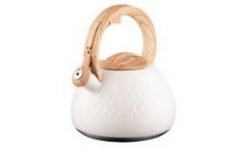 Ardesto Kettle Gemini, 2.5l, stainless steel, beige