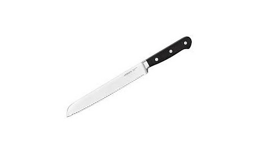 Ardesto Bread Knife Black Mars, 20.3cm, stainless steel, wood, black
