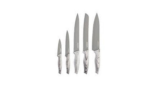 Ardesto Black Mars Knives Set 5 pcs, stainless steel, plastic