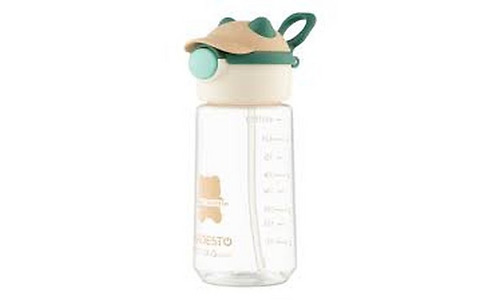 Ardesto Bottle Bear 550ml, plastic, green