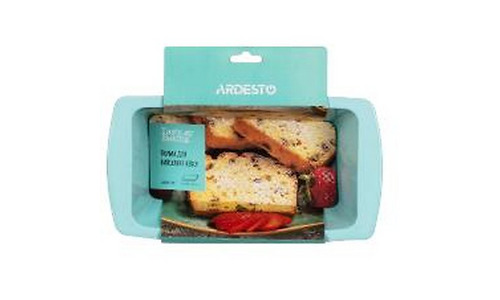 Ardesto Loaf pan Tasty baking 25х13.5х6.2cm, silicone, blue