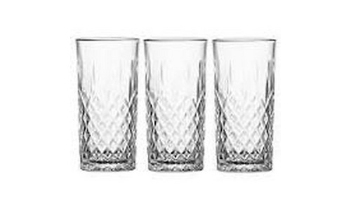 Ardesto Long Drink set Alba 356 ml, 3 pcs, glass