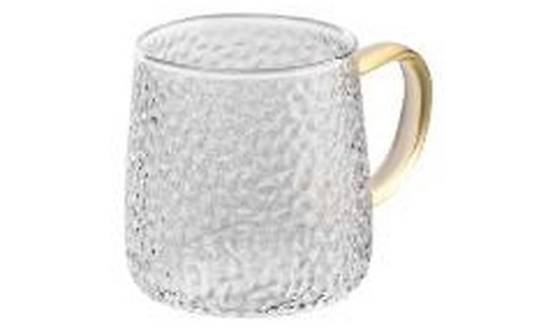 Ardesto Set of cups  Dew, 350ml, 4pcs, borosilicate glass, transparent