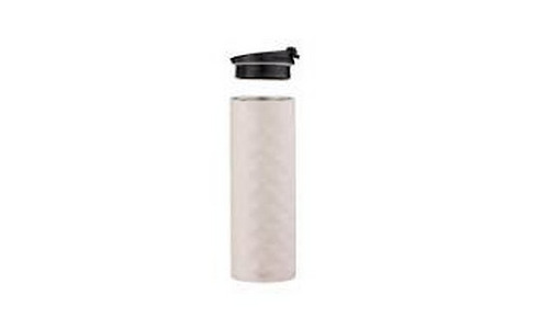 Ardesto Travel mug Bright City 400 ml, stainless steel, beige