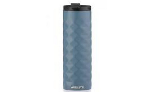 Ardesto Travel mug Bright City 400 ml, stainless steel, dark blue