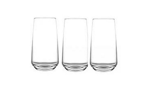 Long glasses set ARDESTO Gloria Shine, 480ml, 3pcs, glass, transparent