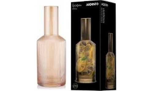 Ardesto Carafe, 800ml, borosilicate glass, golden