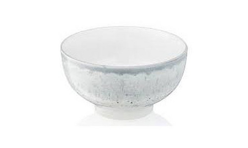 Ardesto Bowl  Siena, 11.5cm, porcelain, white-gray