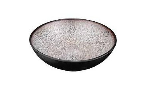 Ardesto Soup plate  Bolzano, 630ml, 18cm, ceramic, black-brown