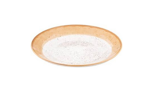 ARDESTO Dessert plate Siena, 19cm, porcelain, white-yellow 767637177528