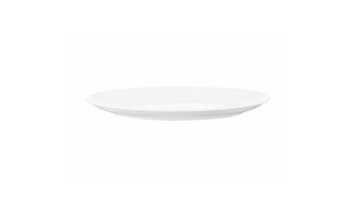 Ardesto Plate Imola, 26х18.5cm, porcelain, oval, white