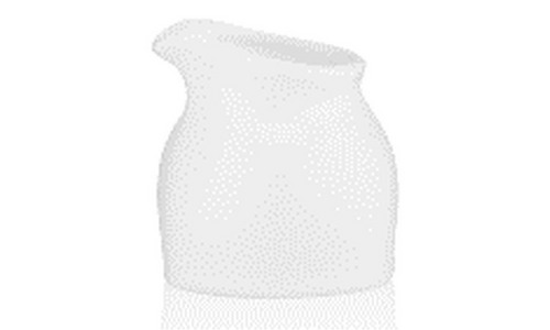 Ardesto Creamer, 100ml, porcelain, white
