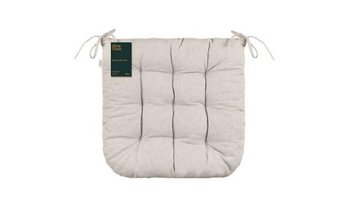 Ardesto Sitpad Oliver, 40x40cm, 100% cotton, filling: 50% holofiber, 50% pp, beige