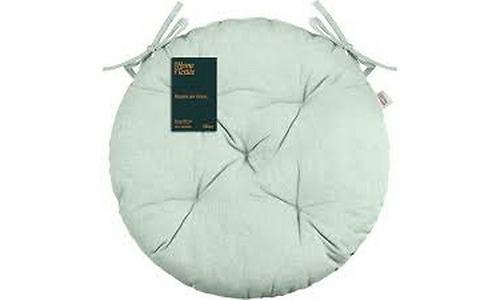 Ardesto Sitpad Oliver, 40cm, 100% cotton, filling: 50% holofiber, 50% pp, aquamarine