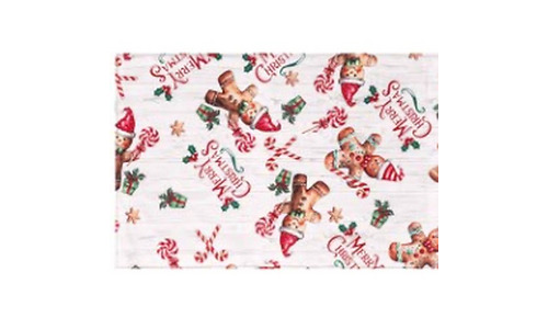 Ardesto Serving napkin Christmas Gingerbread 30х45cm, 100% polyester, red