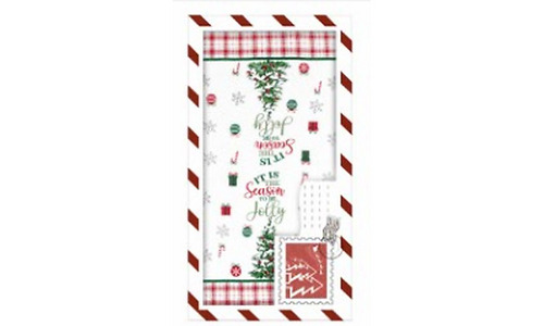 Ardesto Gift set of towels in a box Christmas Tree 38х63cm, 2pcs, 100% cotton, green