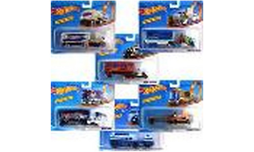 Mattel HW Trackin Trucks Asst