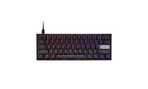 Keyboard Ducky One 2 Mini Cherry Speed Silver RGB LED UA/RU Black-White