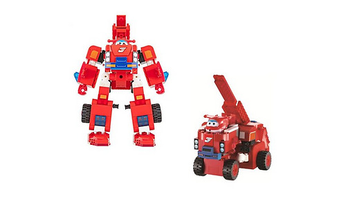 Super Wings Small Blocks 2-in-1 Buildable Transforming Vehicle - Jett