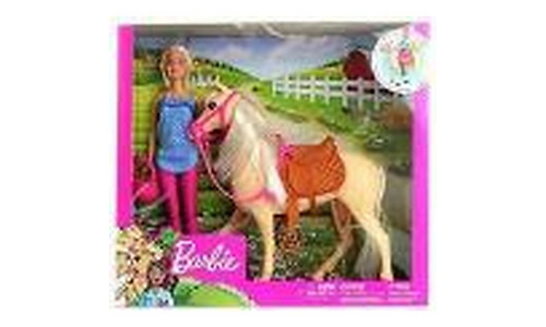 MATTEL Barbie Doll & Horse