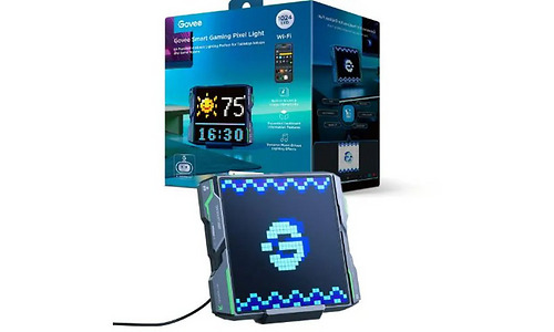 Govee H8630 LED Gaming Pixel Light 32x32 Pixels, RGBIC, WI-FI/Bluetooth, сірий