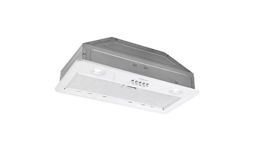 Ardesto Hood integrated, 52cm, 700m3h, metal, 2х1W LED, button,
white