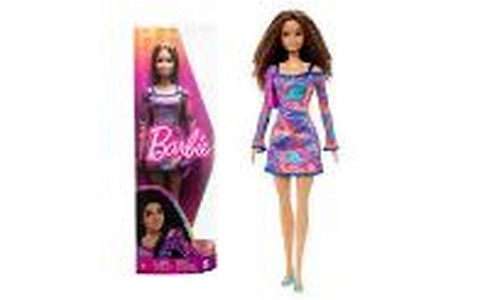 Mattel Barbie Fashionistas Doll - Rainbow Marble Swirl (New pack.)