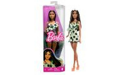 Mattel Barbie Fashionistas Doll - Lime Green Polka Dots (New pack.)