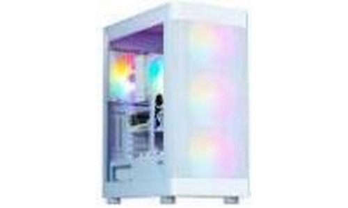Zalman PC case I4 TG without PSU, 2xUSB3.0, 1xUSB2.0, 4x140mm RGB, VGA 320mm, LCS ready, TG Side Panel, ATX, white