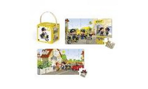 Janod Set of 2 puzzles Bike Metta J02766