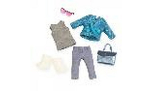 LORI 6" DOLL FURRY COAT OUTFIT