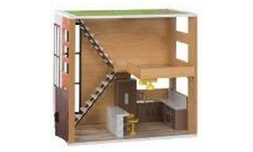 LORI LORI WOOD HOUSE FOR 6" DOLL LO37004Z