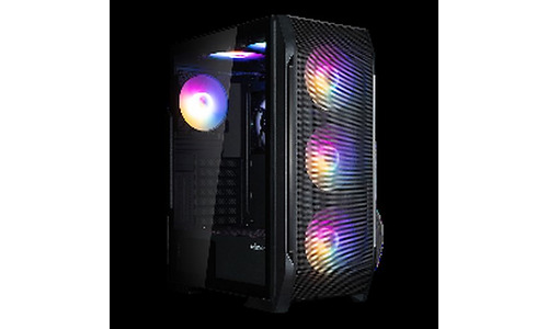 Zalman PC case N7 PLUS V2 without PSU, 1xUSB3.0, 2xUSB2.0, 6x120mm RGB Rainbow,  1x120mm, VGA 340mm, LCS ready, TG Side Panel, ATX, black
